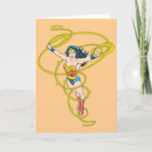 Wonder Woman in Lasso Karte