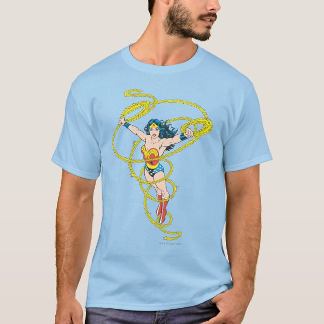Wonder Woman in Lasso T-Shirt (Vorderseite)