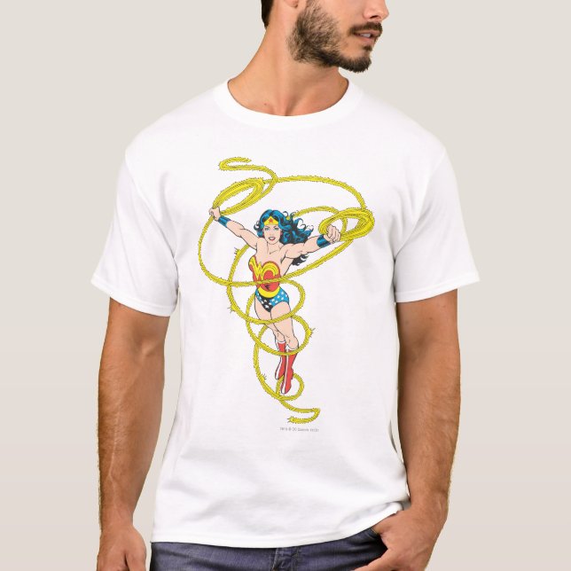 Wonder Woman in Lasso T-Shirt (Vorderseite)