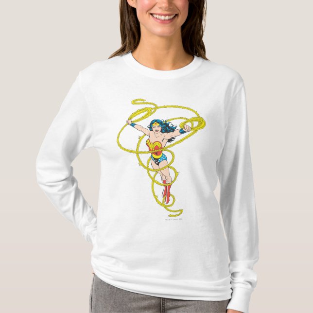 Wonder Woman in Lasso T-Shirt (Vorderseite)