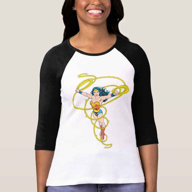 Wonder Woman in Lasso T-Shirt (Vorderseite)