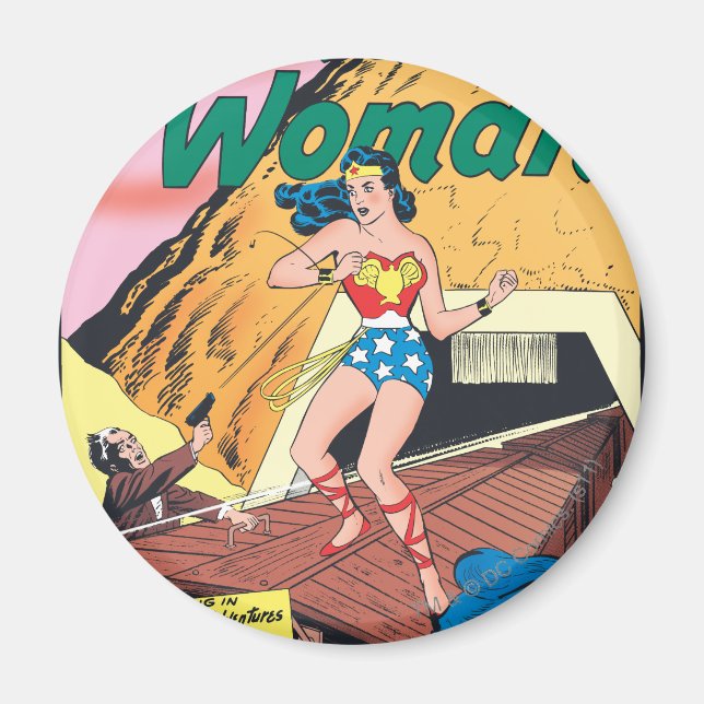 Wonder Woman Invisible Trail Magnet (Vorne)