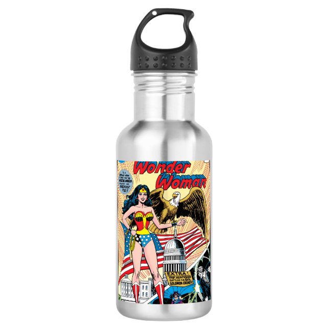 Wonder Woman Issue #272 Edelstahlflasche (Vorderseite)