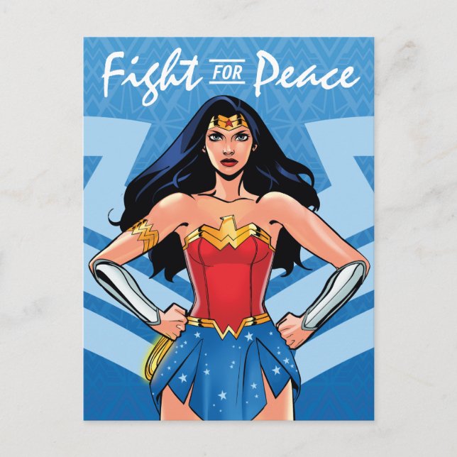 Wonder Woman - Kampf für den Frieden Postkarte (Vorderseite)