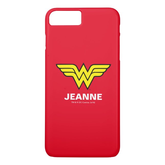 Wonder Woman | Klassisches Logo Case-Mate iPhone Hülle (Rückseite)
