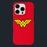 Wonder Woman | Klassisches Logo iPhone 16 Pro Hülle<br><div class="desc">Wonder Woman - DC Originals | The Classic Wonder Woman double "W", gelb und schwarz Logo</div>