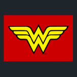 Wonder Woman | Klassisches Logo Poster<br><div class="desc">Wonder Woman - DC Originals</div>