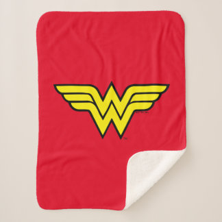 Wonder Woman | Klassisches Logo Sherpadecke