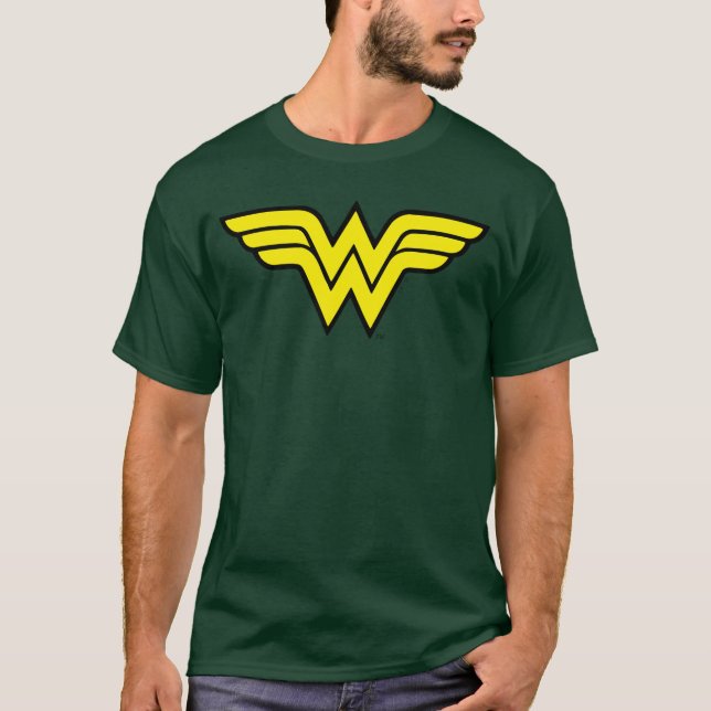 Wonder Woman | Klassisches Logo T-Shirt (Vorderseite)