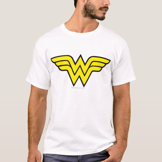 Wonder Woman | Klassisches Logo T-Shirt (Vorderseite)