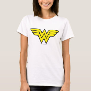 Wonder Woman Klassisches Logo T-Shirt