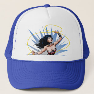 Wonder Woman & Lasso der Wahrheit Truckerkappe