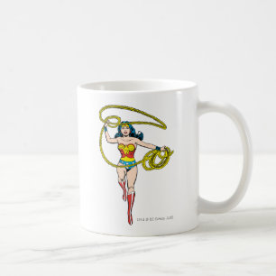 Wonder Woman Lasso über Kopf Kaffeetasse