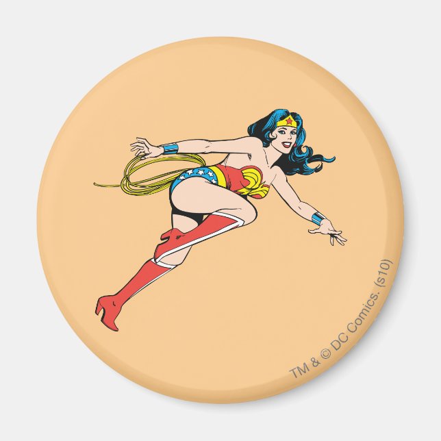Wonder Woman Leap Right Magnet (Vorne)