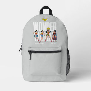 Wonder Woman Legends Forever Grafik Bedruckter Rucksack