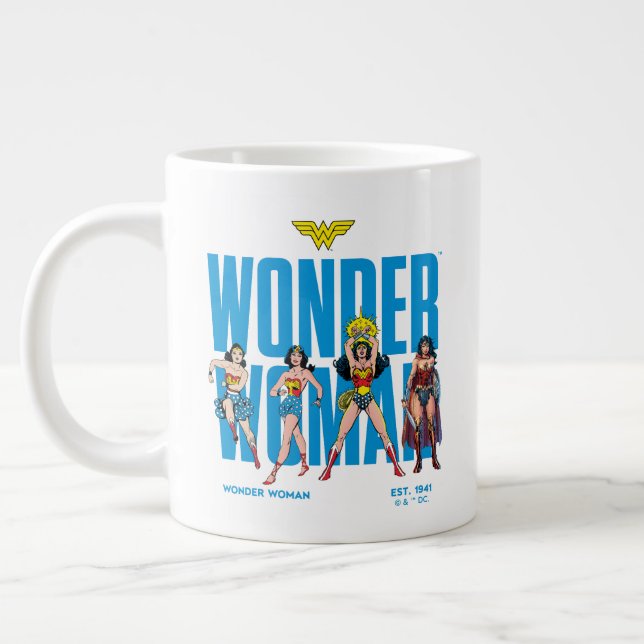 Wonder Woman Legends Forever Grafik Jumbo-Tasse (Links)