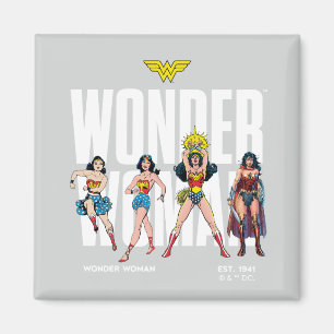 Wonder Woman Legends Forever Grafik Magnet