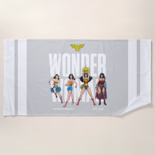 Wonder Woman Legends Forever Grafik Strandtuch