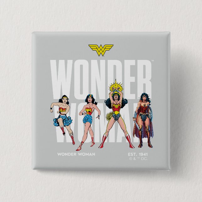Wonder Woman Legends Forever Graphic Button (Vorderseite)