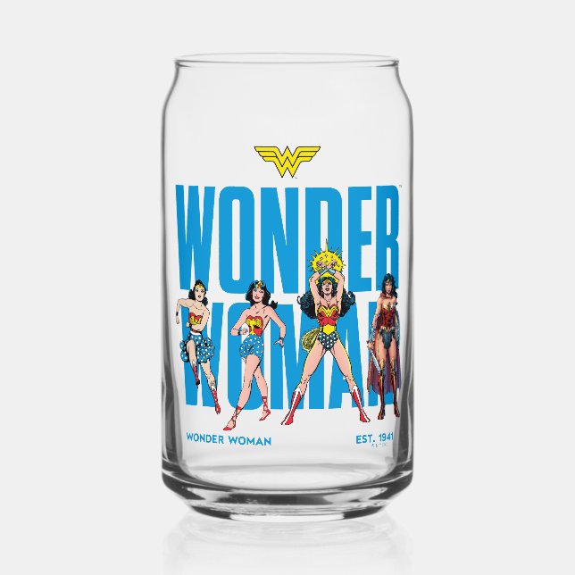 Wonder Woman Legends Forever Graphic Dosenglas (Vorderseite)