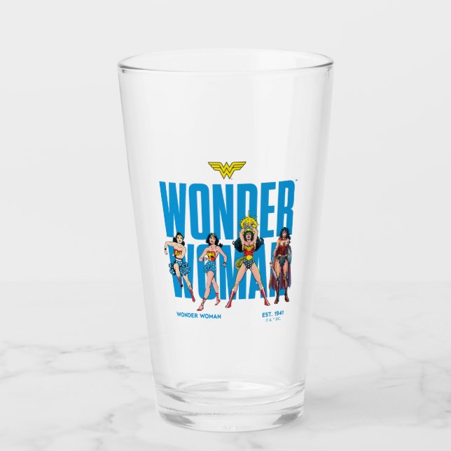 Wonder Woman Legends Forever Graphic Glas (Vorderseite)