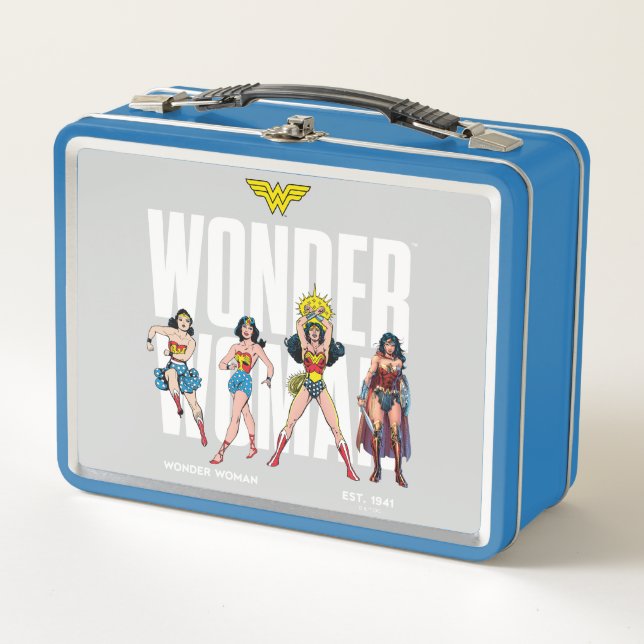 Wonder Woman Legends Forever Graphic Metall Brotdose (Vorderseite)