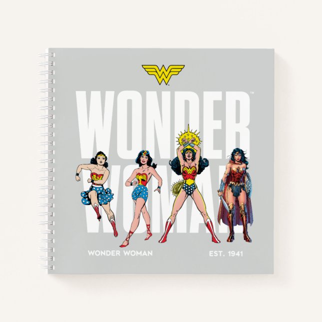 Wonder Woman Legends Forever Graphic Notizbuch (Vorderseite)