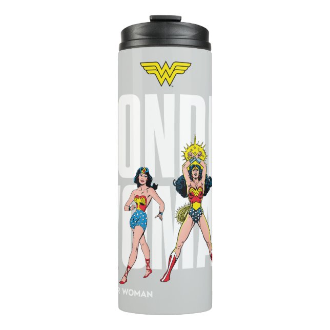 Wonder Woman Legends Forever Graphic Thermosbecher (Vorderseite)