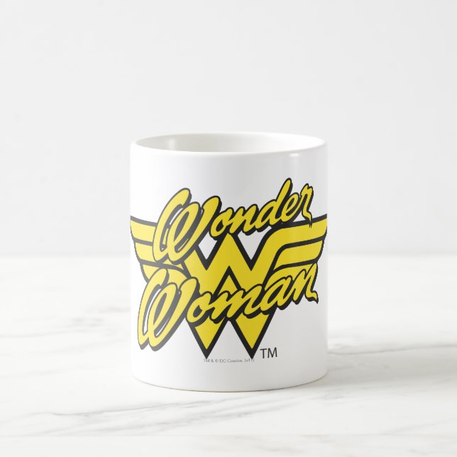 Wonder Woman Logo 1 Kaffeetasse (Mittel)