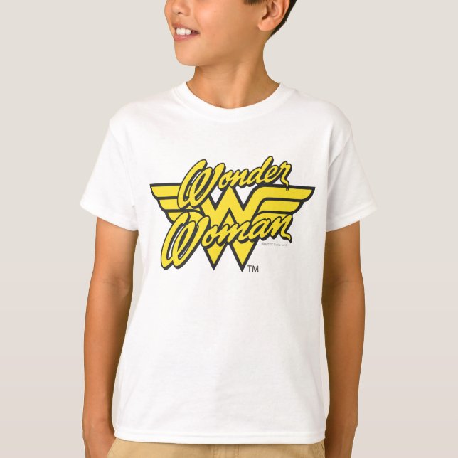 Wonder Woman Logo 1 T-Shirt (Vorderseite)