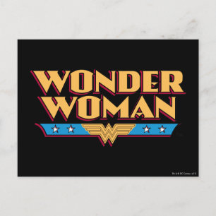Wonder Woman Logo 2 Postkarte