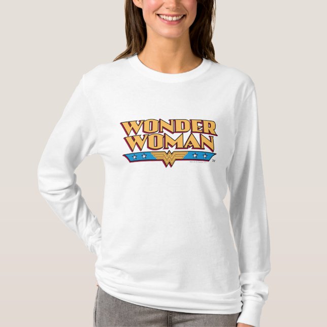 Wonder Woman Logo 2 T-Shirt (Vorderseite)