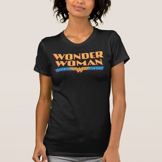 Wonder Woman Logo 2 T-Shirt (Vorderseite)