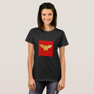 Wonder Woman Logo (Classic Red & Gold) T-Shirt