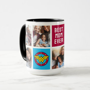 Wonder Woman Logo Mama FotoCollage Tasse
