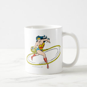 Wonder Woman mit Lasso Kaffeetasse