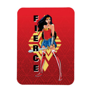 Wonder Woman mit Schwert - Fierce Magnet