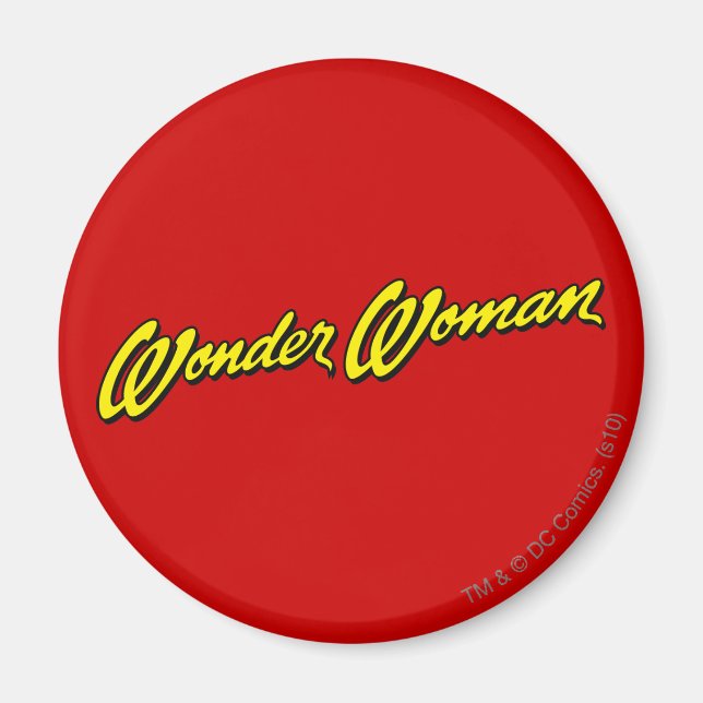 Wonder Woman Name Magnet (Vorne)