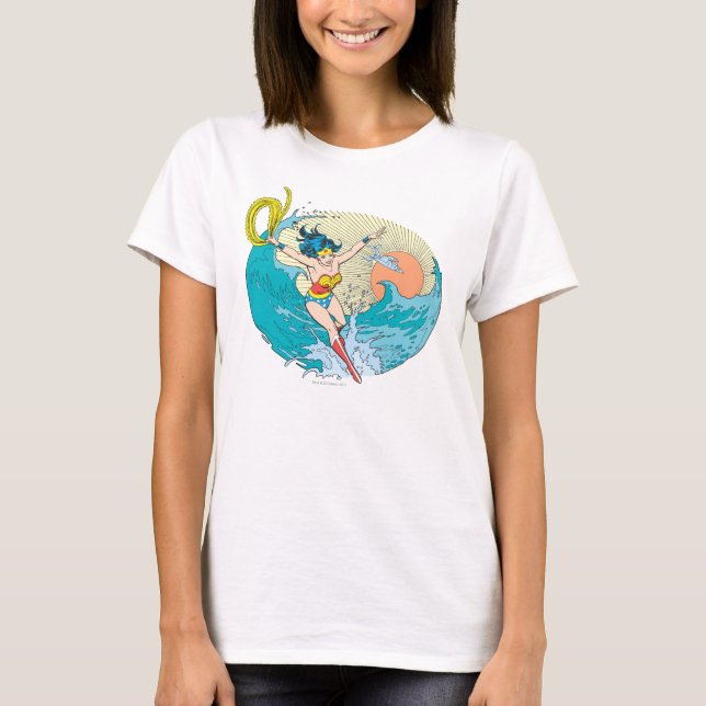 Wonder Woman Ocean Sky T-Shirt (Vorderseite)