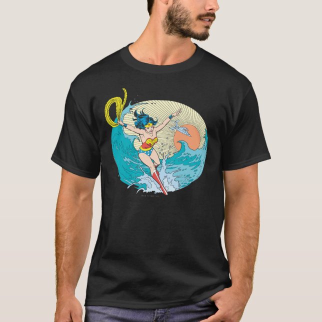 Wonder Woman Ocean Sky T-Shirt (Vorderseite)