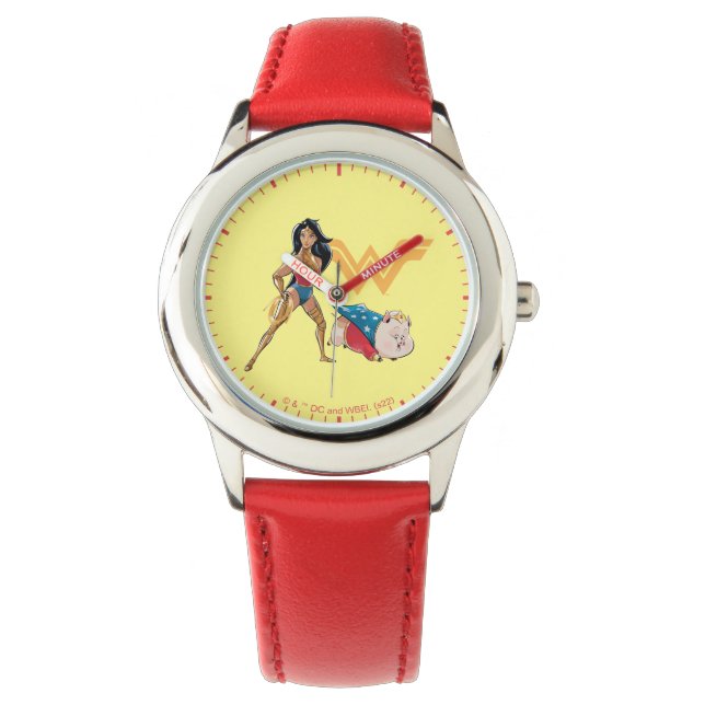 Wonder Woman & PB Armbanduhr (Vorderseite)