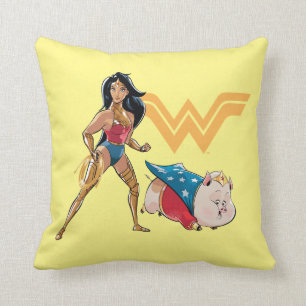 Wonder Woman & PB Kissen
