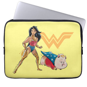 Wonder Woman & PB Laptopschutzhülle