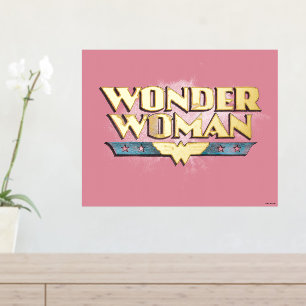 Wonder Woman Pencil Logo Foliendrucke