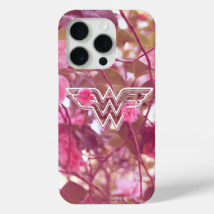 Wonder Woman Pink Camellier Blume Logo Case-Mate iPhone Hülle