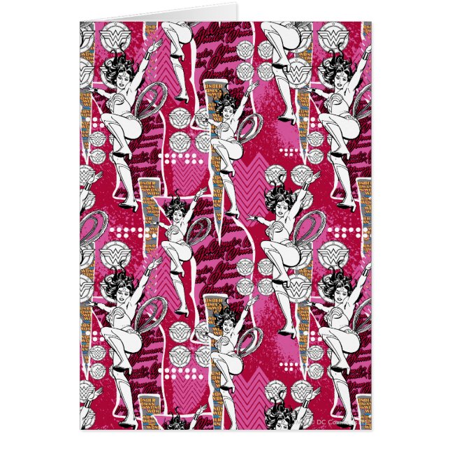 Wonder Woman Pink Pattern (Vorne)