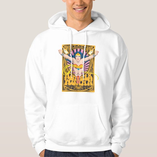Wonder Woman Poster Hoodie (Vorderseite)
