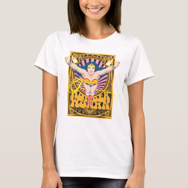 Wonder Woman Poster T-Shirt (Vorderseite)
