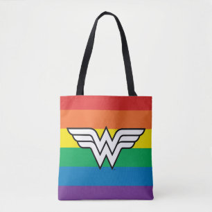 Wonder Woman Rainbow Logo