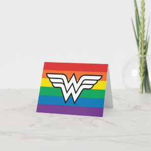 Wonder Woman Rainbow Logo